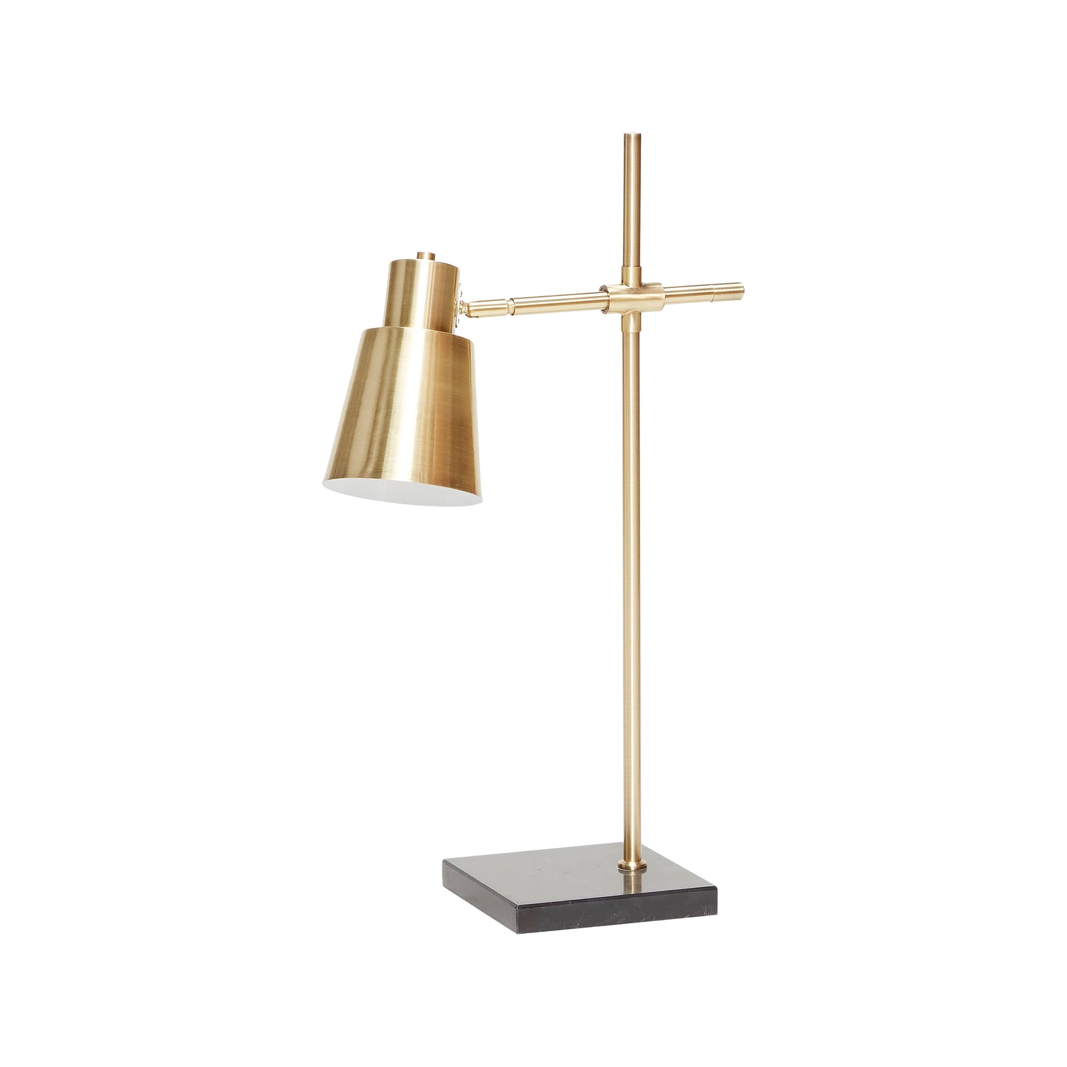Fusion Table lamp brass color - 36x18x64cm, E27/60W