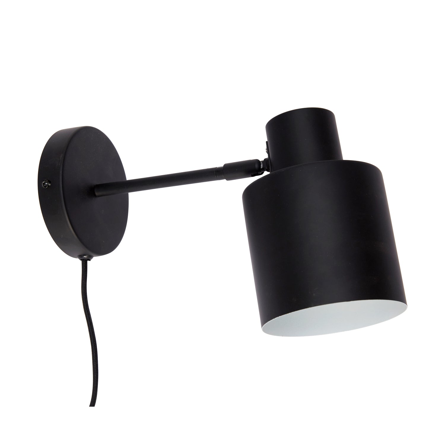 Fuse wall lamp black - 29x12xh17cm, E27/15W