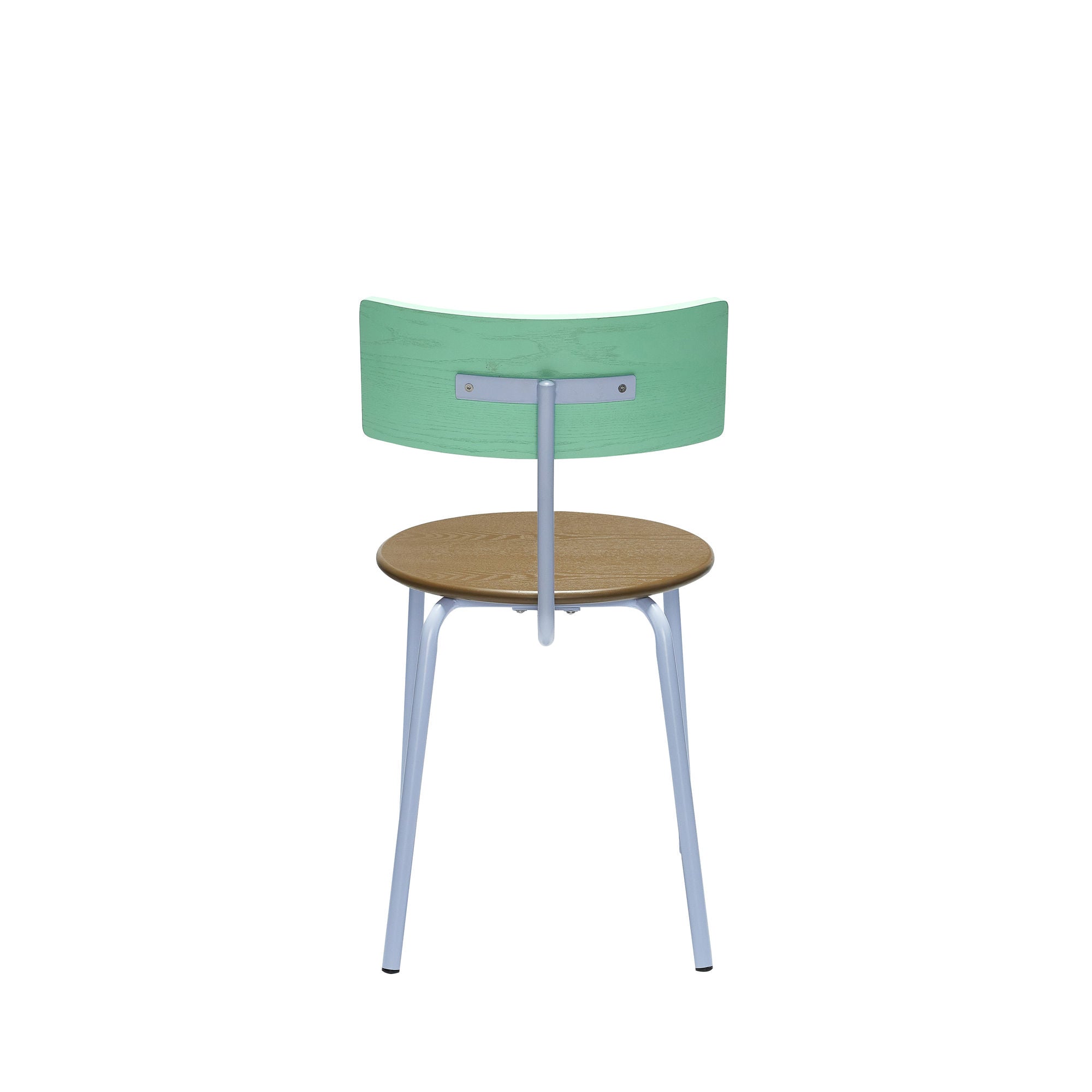 Hübsch Koi dining chair brown/green/purple