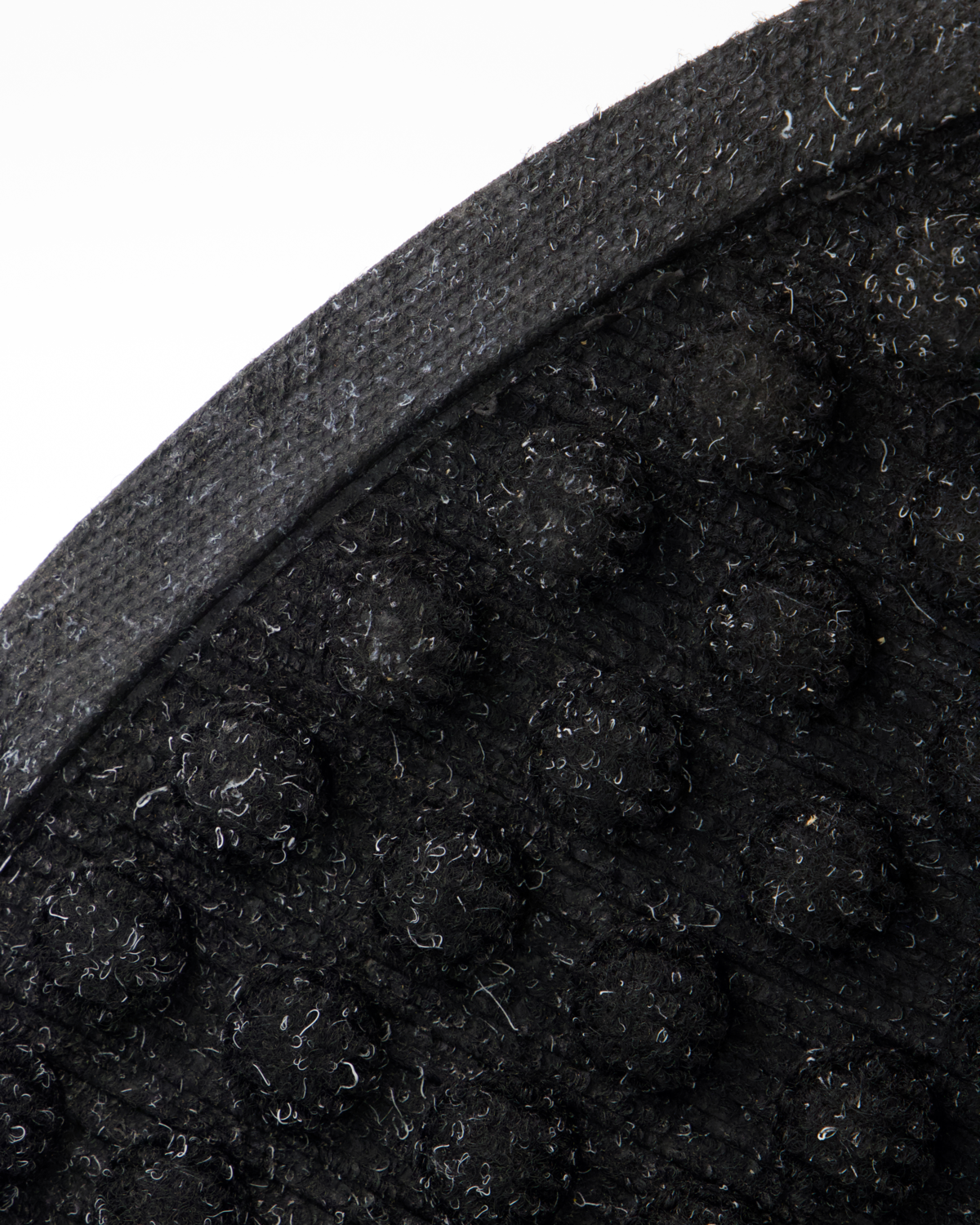 Doormat, HDEntry, Half Round, Black