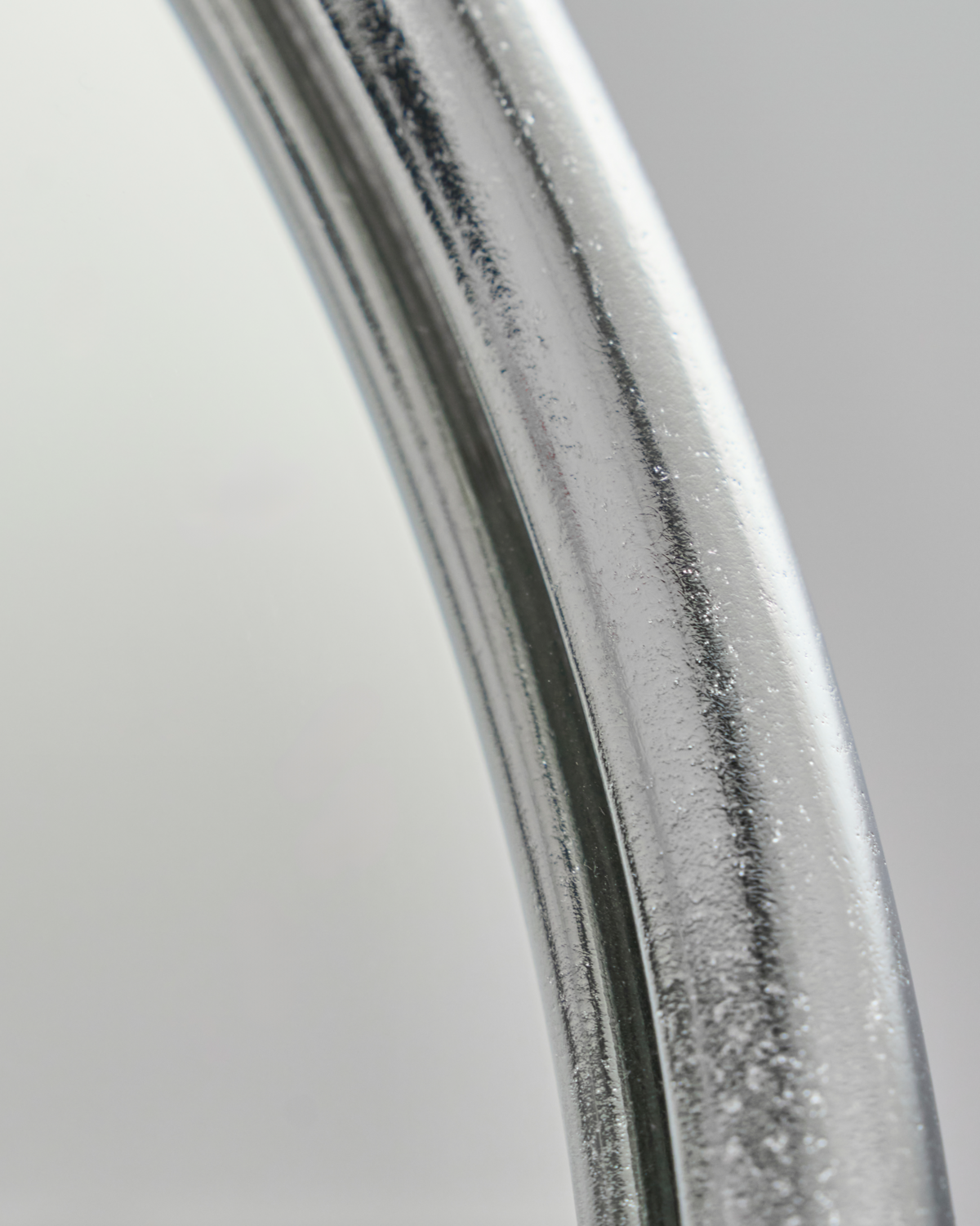 Floor mirror, HDImage, Silver finish