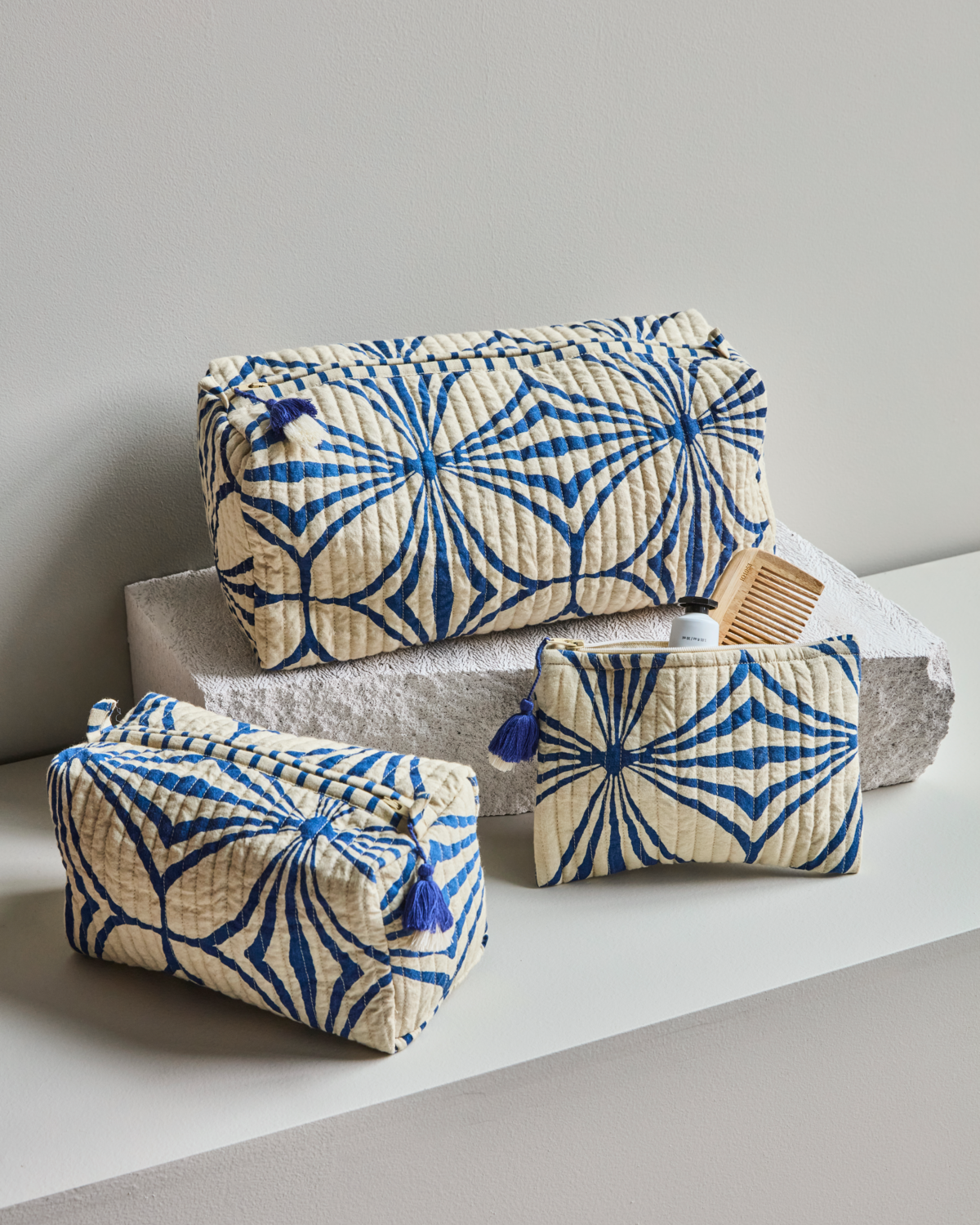 Toiletry bag, HDCare, Blue