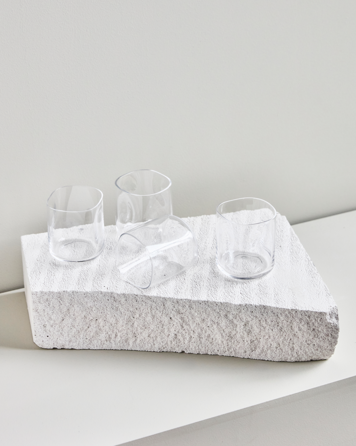 Drinking glass, HDSand, Clear