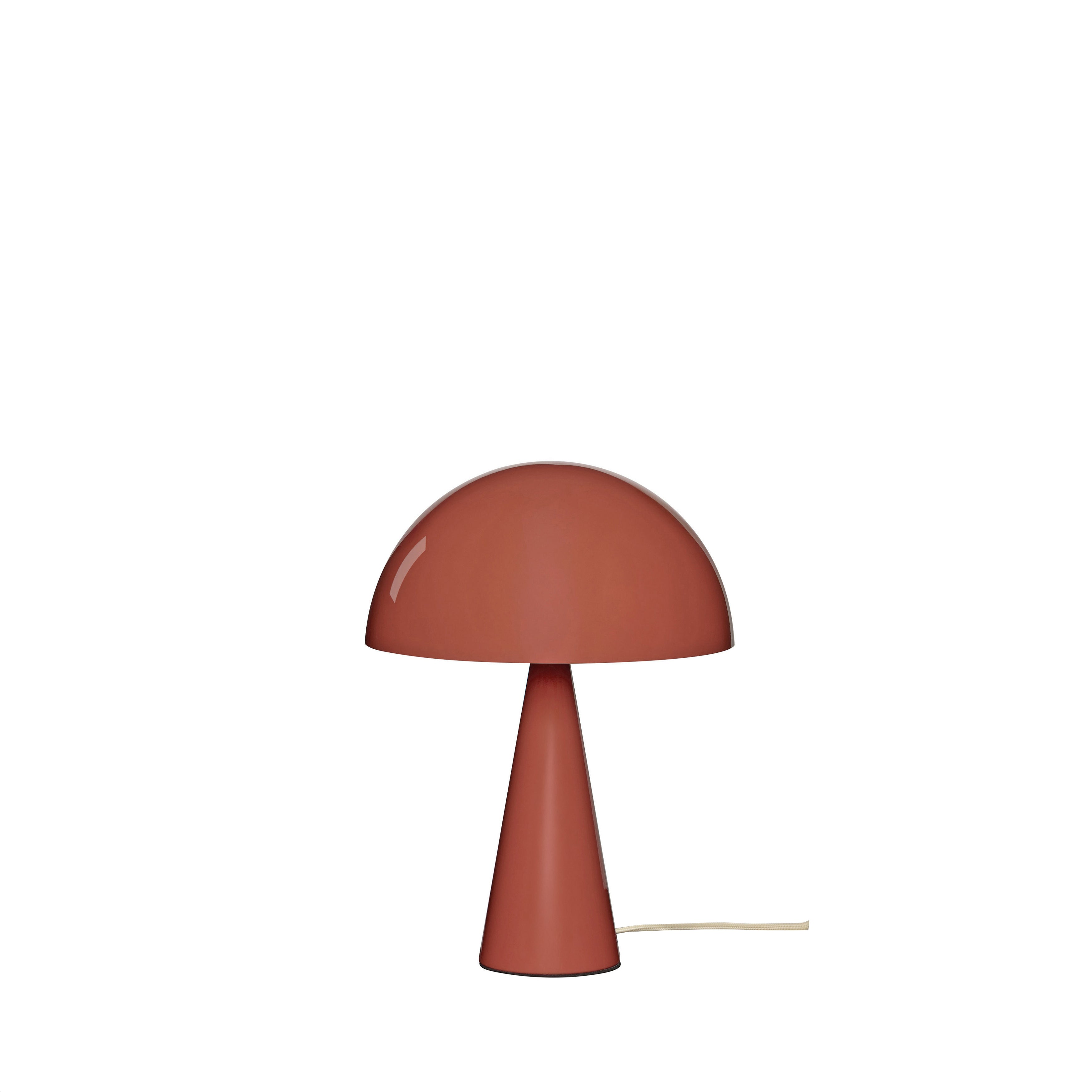 Mush Table Lamp Mini Red - ø25xh34cm