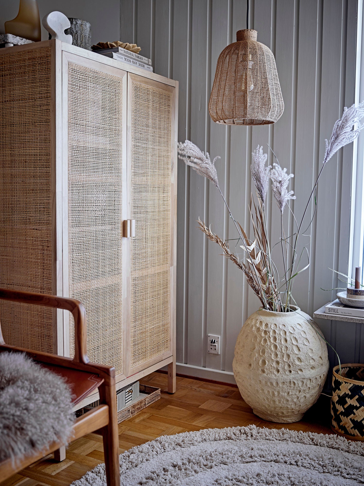 Bloomingville Marikka Cabinet, Nature, FSC® 100%, Pine