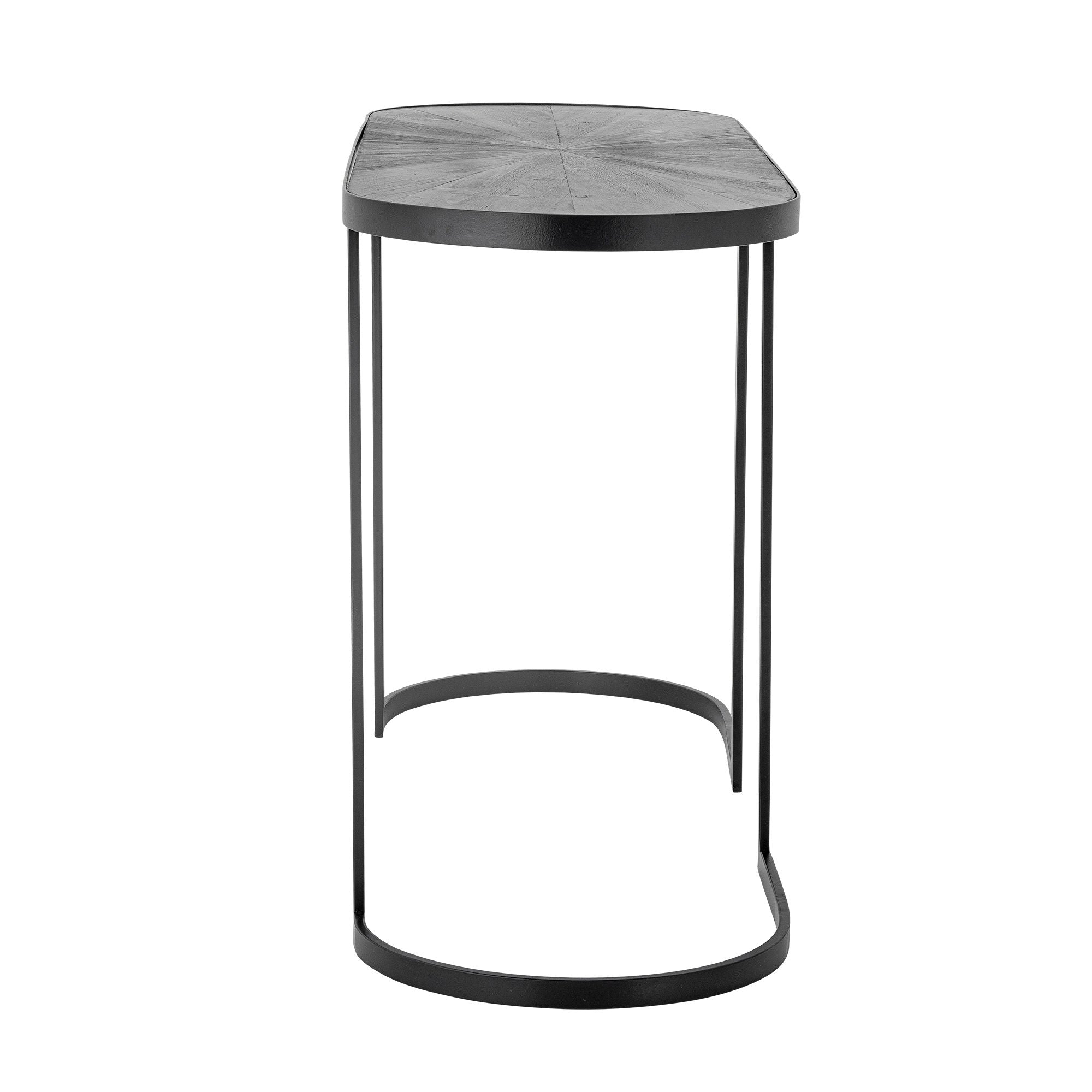 Bloomingville Carter console table, black, pine