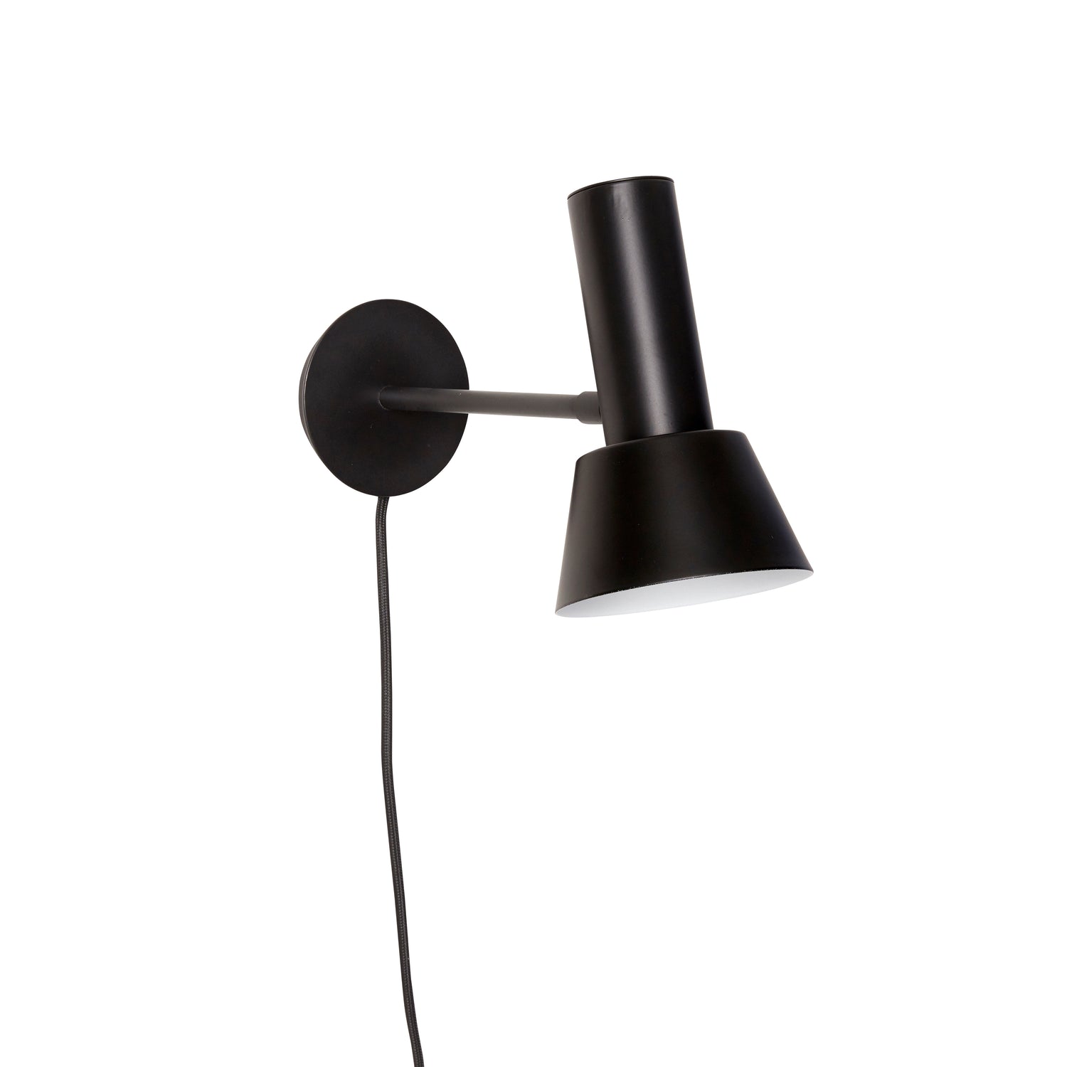 Tap Wall lamp Black - 12x29xH20cm, E14