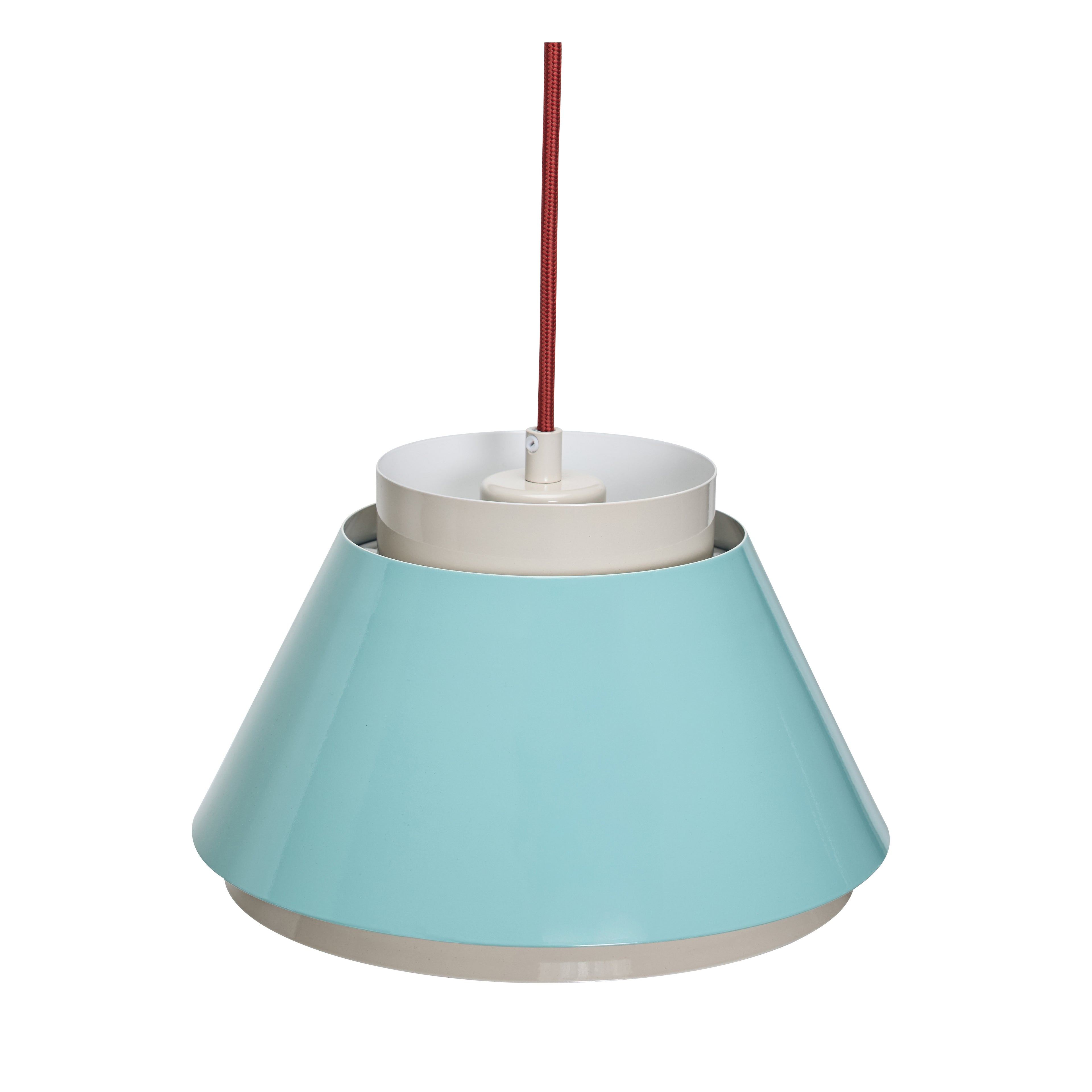 Remi Pendant Blue/Beige - ø25xh15cm