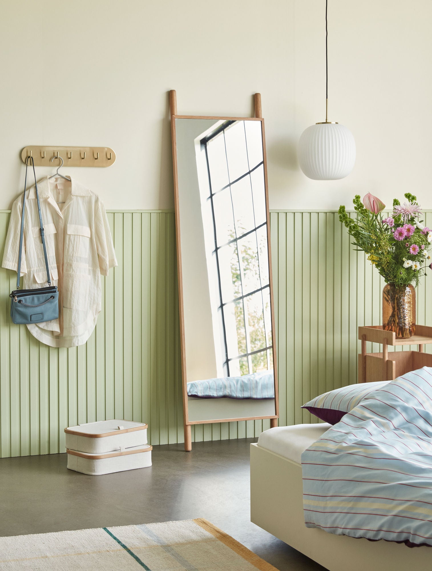 Hübsch serene pendant Ø32 white