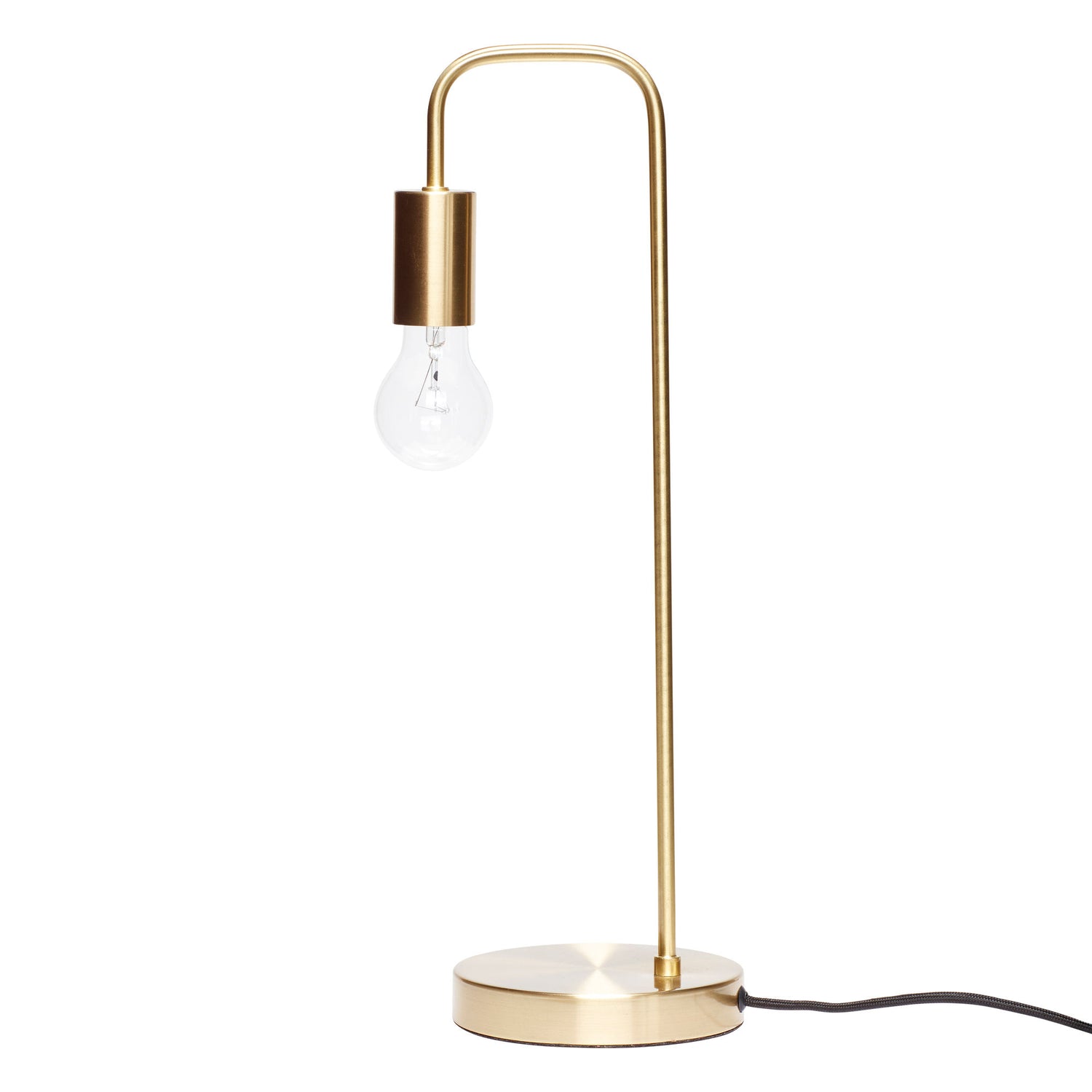 Valley table lamp brass color - Ø18XH50CM, E27/60W
