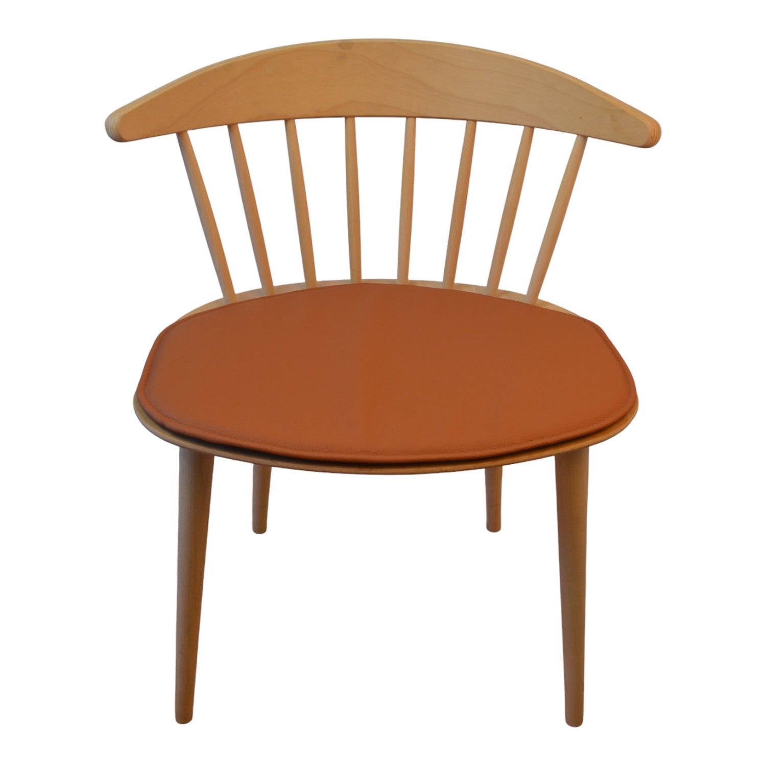 Luxury cushion to the HAY J104 chair in - cognac leather