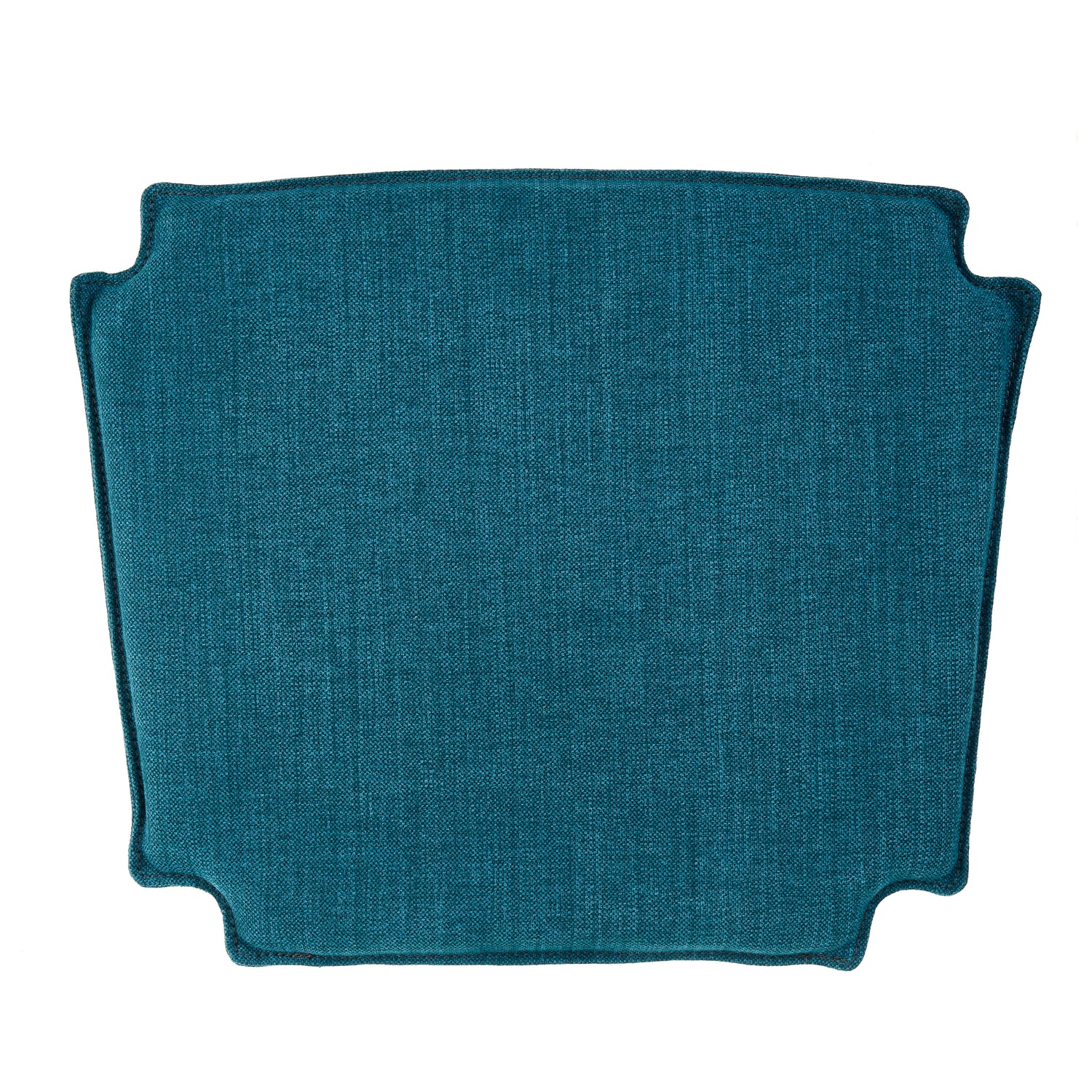 Hynde til Hans J. Wegner Y-stol CH24 i mørk petrol stof polstring - Hynder til Hans J. Wegner CH24 Y-stol - DesignGaragen.dk