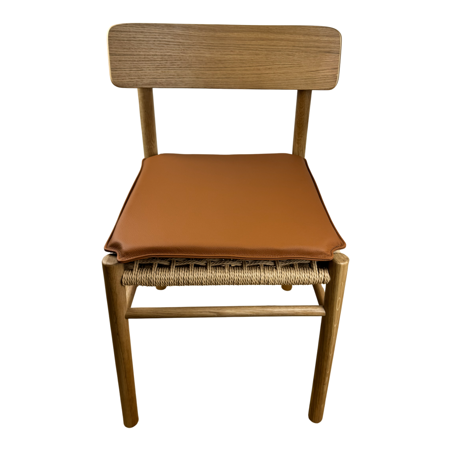 Cushion for Jysk ISLEV in - cognac leather