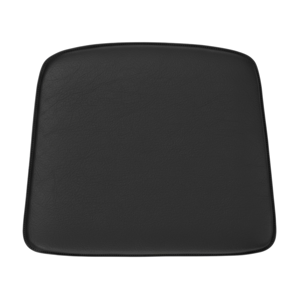 Luxury leather cushion to Hans J. Wegner J16 Rocking Chair in - Black Leather