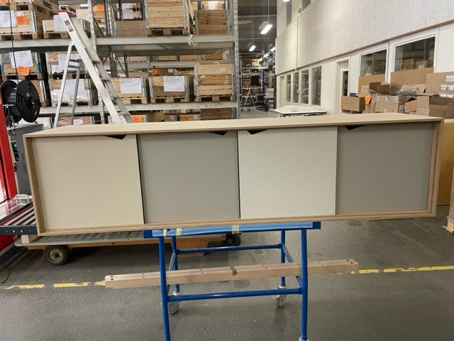 Exhibition Model - Andersen Furniture - S1 Sideboard - L200XD50XH68 cm - Oak/soap with multicolored doors