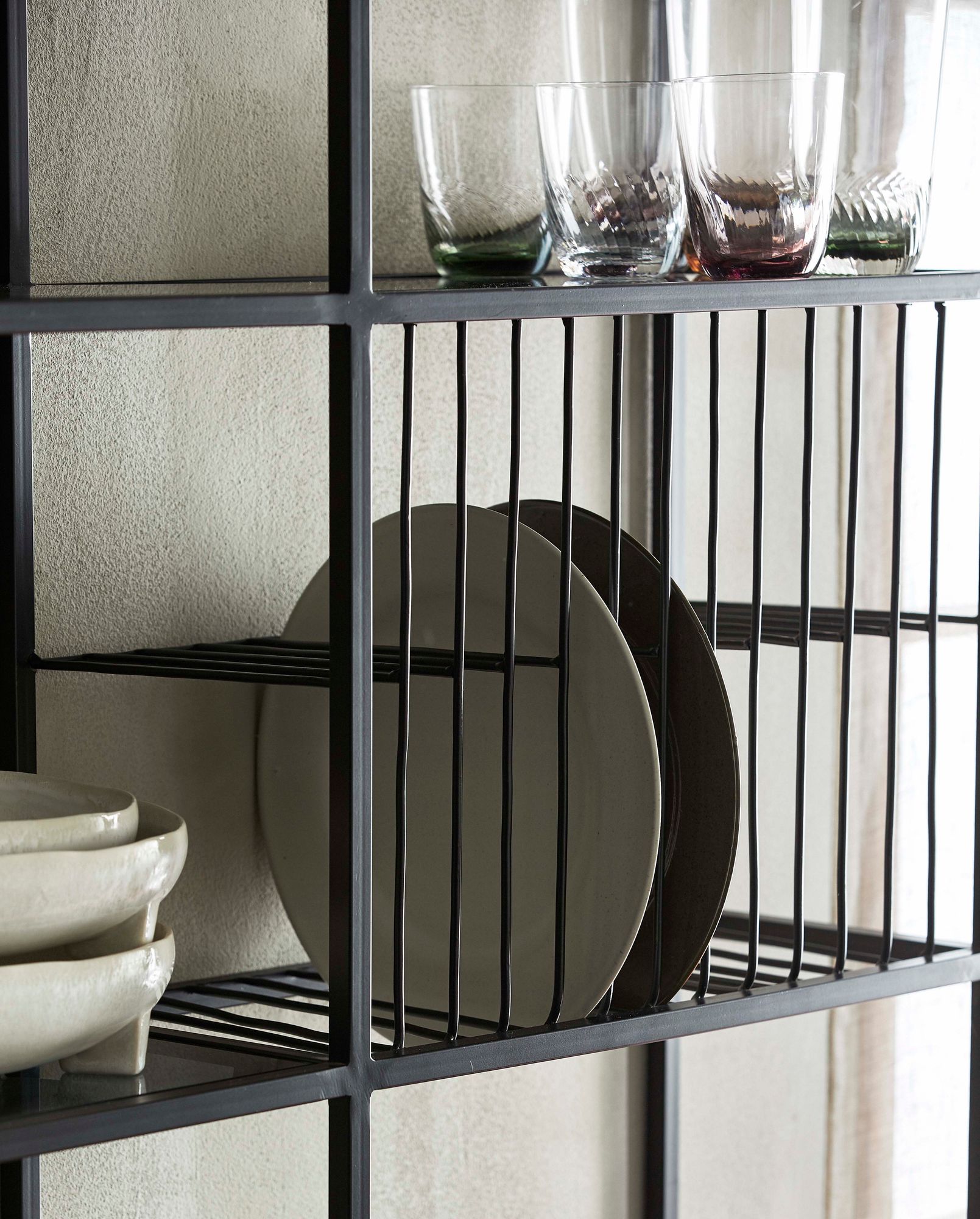 Garo drinking glass - H9.5 cm - Clear glass