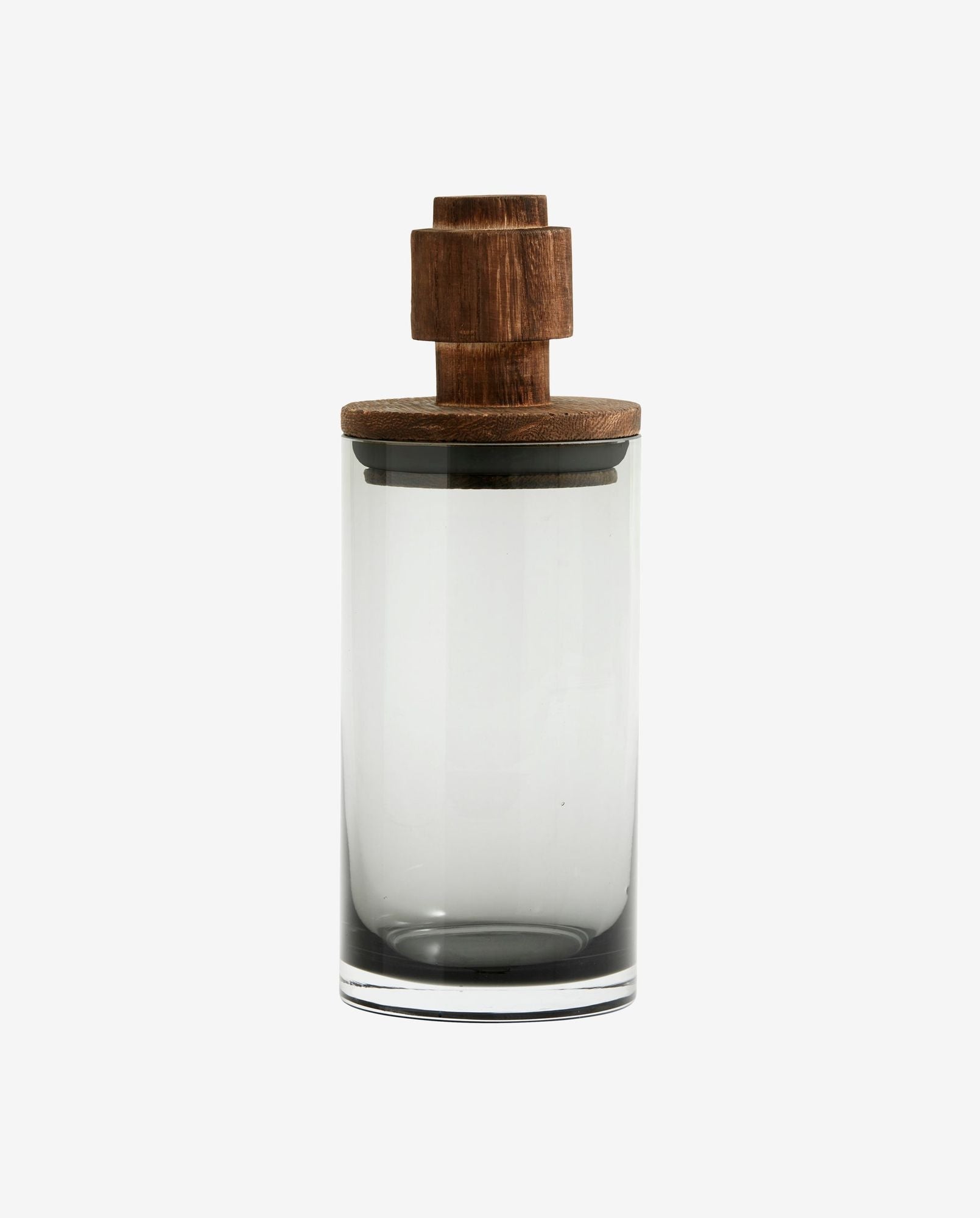 Sage Storage Glass with Wood lid - 900 ml
