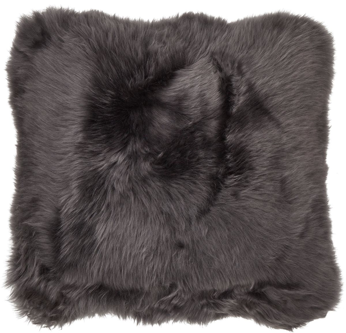 Lambskin cushion | Long-haired | New Zealand | Ladder back | 50x50 cm