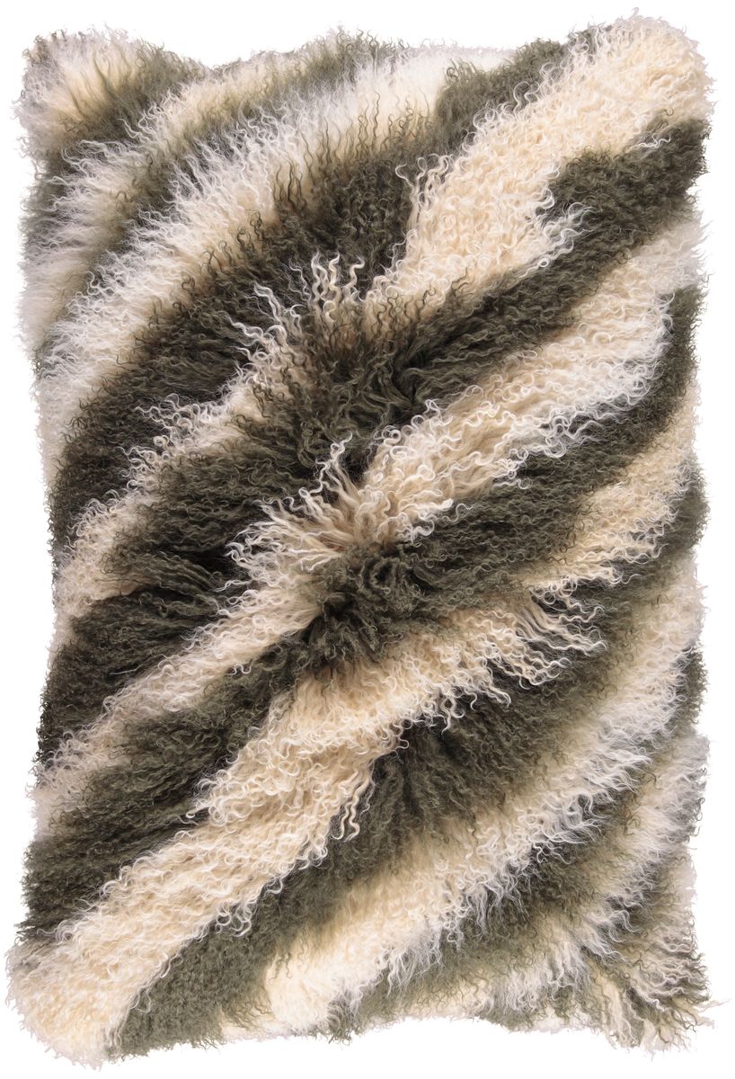 Lambskin cushion | Curly | Tibet | 60x90 cm
