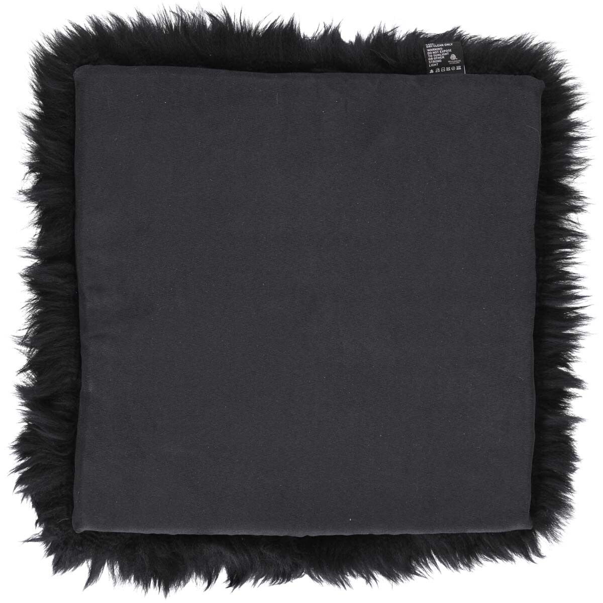Seat cushion w/fill | Long-haired | New Zealand | 37x37 cm