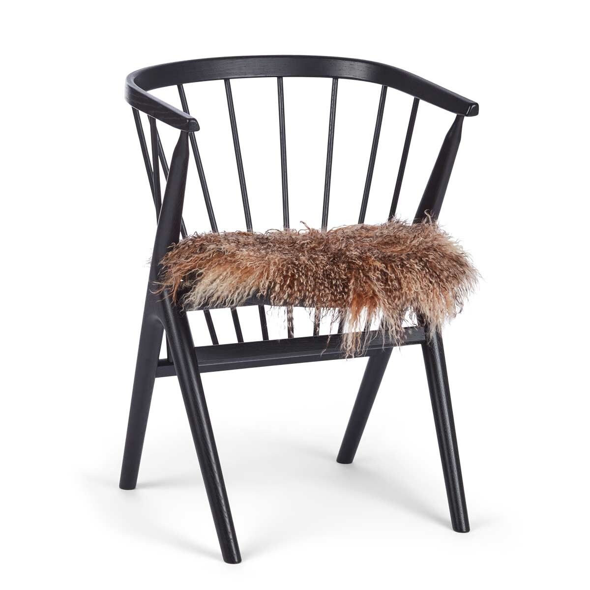 Seat cushion curled Ø38 cm