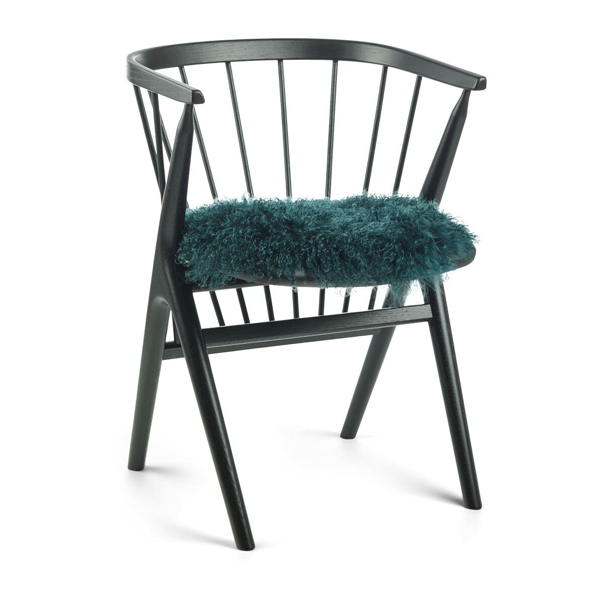 Seat cushion curled Ø38 cm