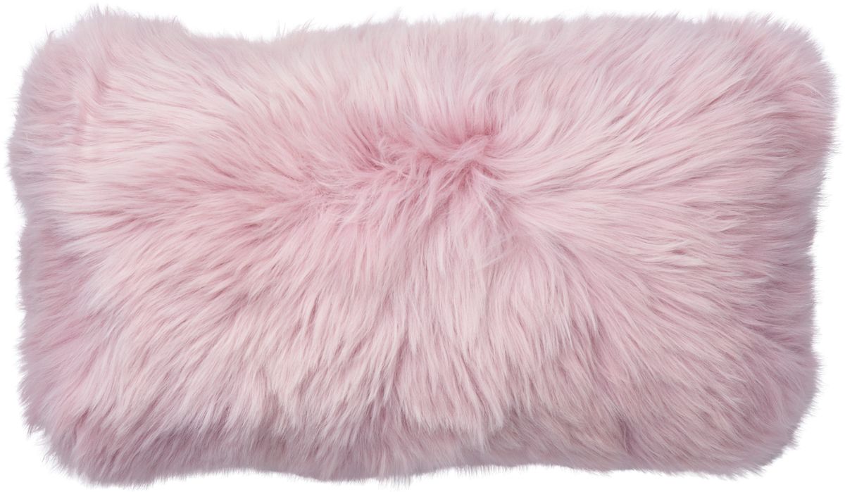 Lambskin cushion | Long-haired | New Zealand | Double Sided | 25x50 cm