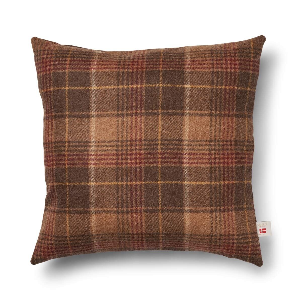 Checked Collection | Wool pillow | Double Sided | 52x52 cm