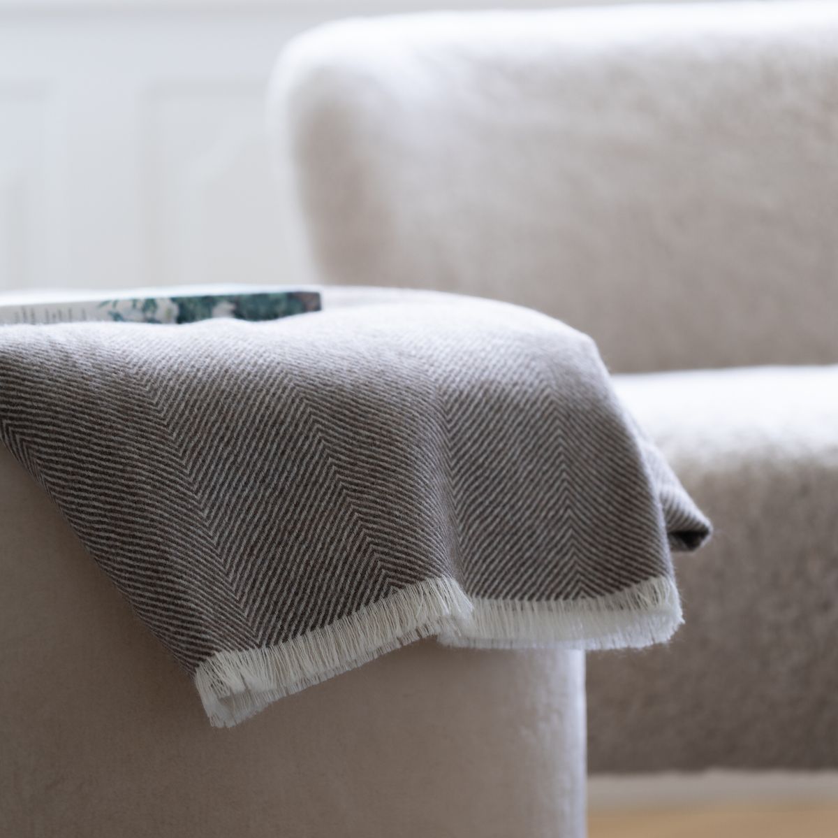 Sidsley Wool Plaid | 100% baby alpaca wool