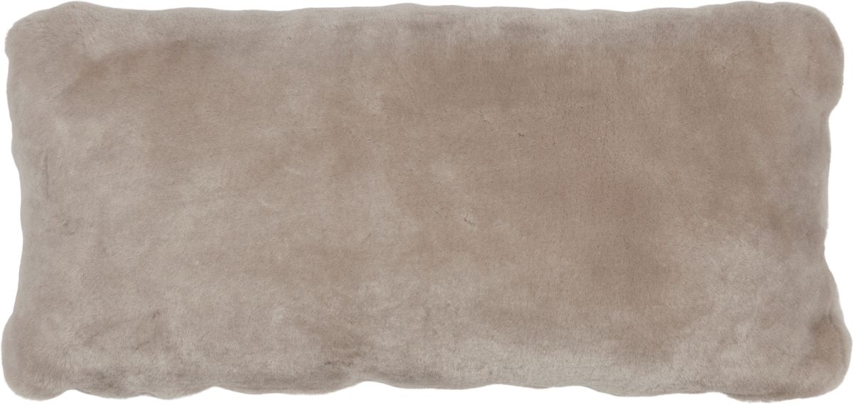 Lambskin cushion | Moccasin | Double Sided | 28x56 cm