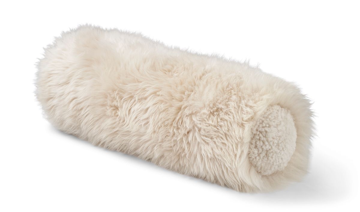 Bolster cushion | Long-haired, short-haired | New Zealand | Ø20xL52 cm