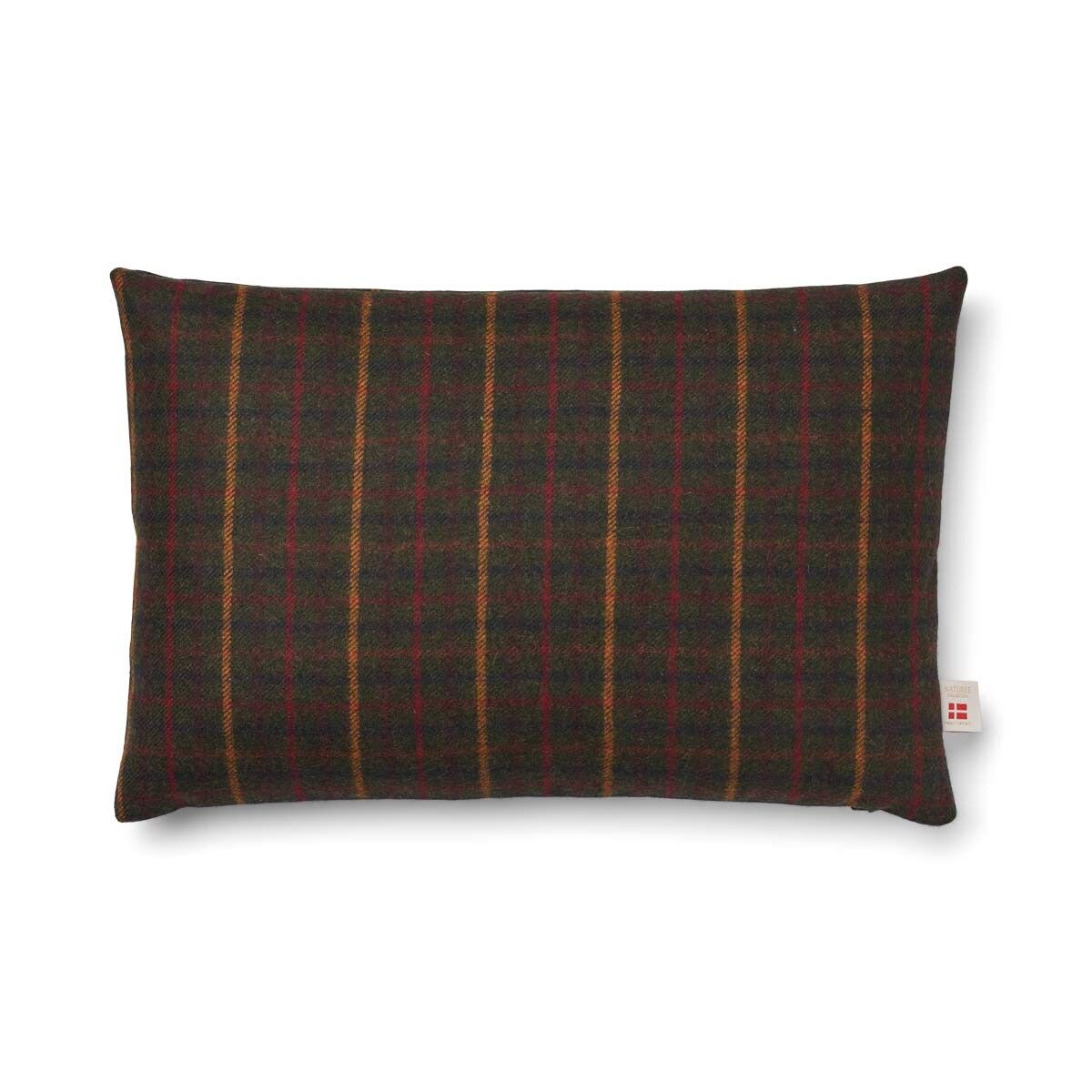 Checked Collection | Wool pillow | Double Sided | 34x52 cm