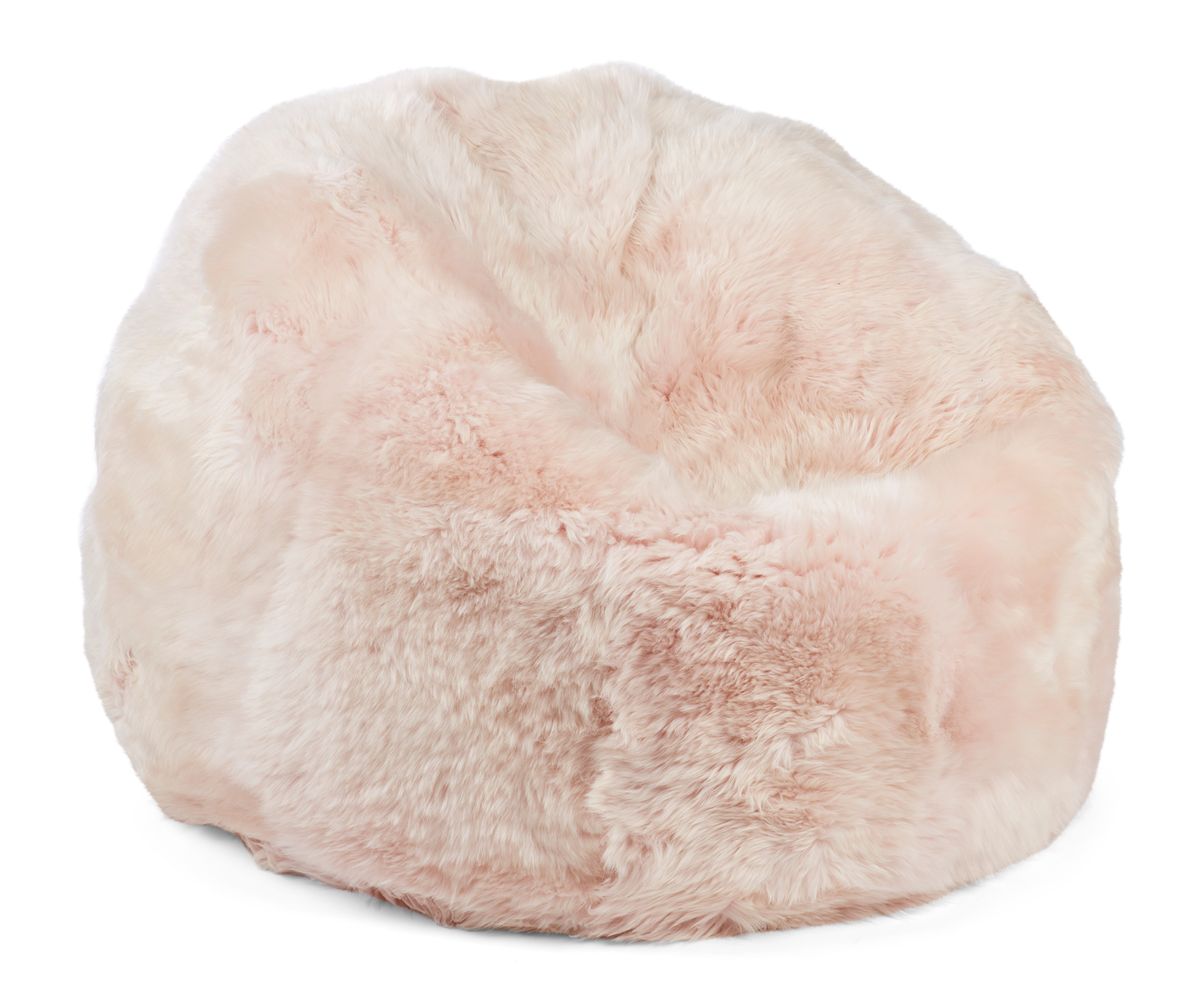 Round bean bag chair | Long-haired | New Zealand | 73x74 cm & 92x93 cm