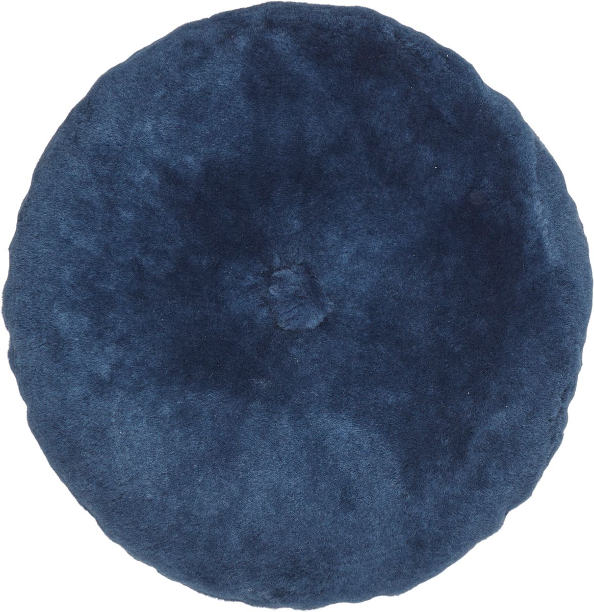 Lambskin cushion | Moccasin | Double Sided | Ø45 cm