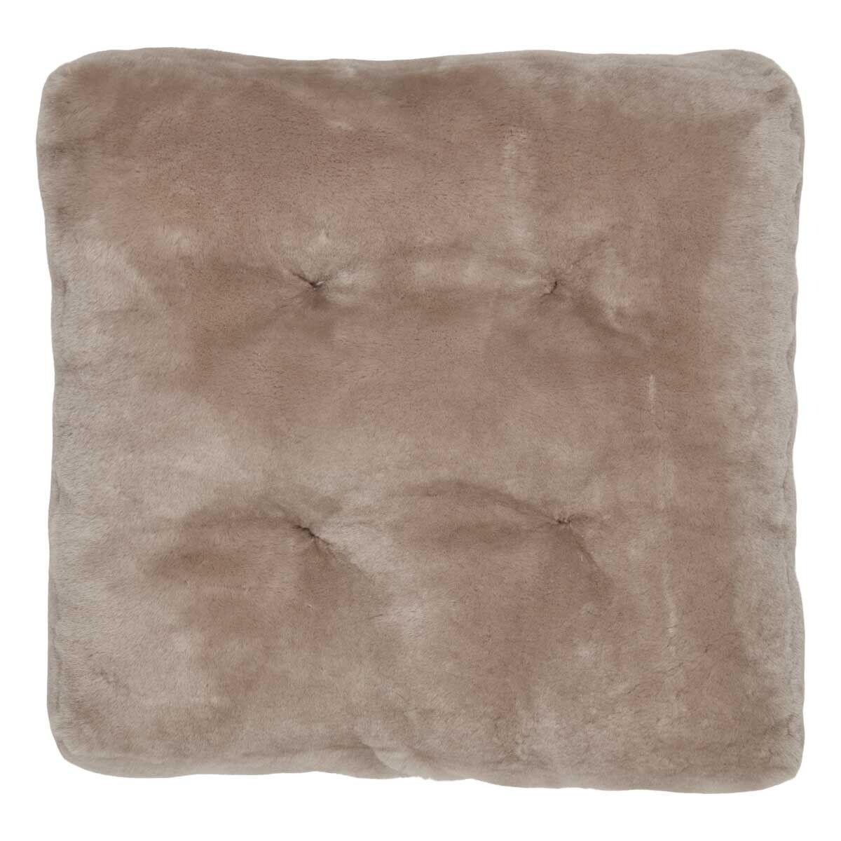 Seat cushion w/fill | Moccasin | New Zealand | 45x45 cm