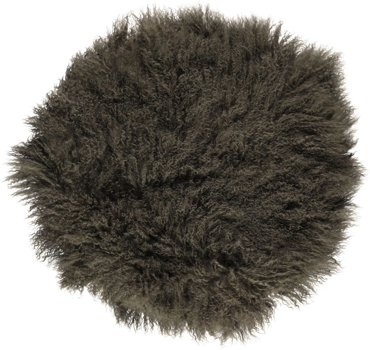 Lambskin cushion | Curly | Tibet | Ø45 cm, Ø62 cm & Ø38 cm