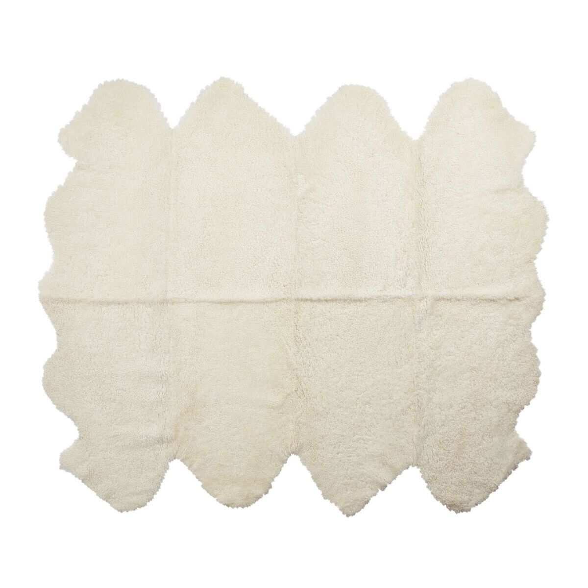 Lambskin rug | Short-haired | New Zealand | 180x214 cm