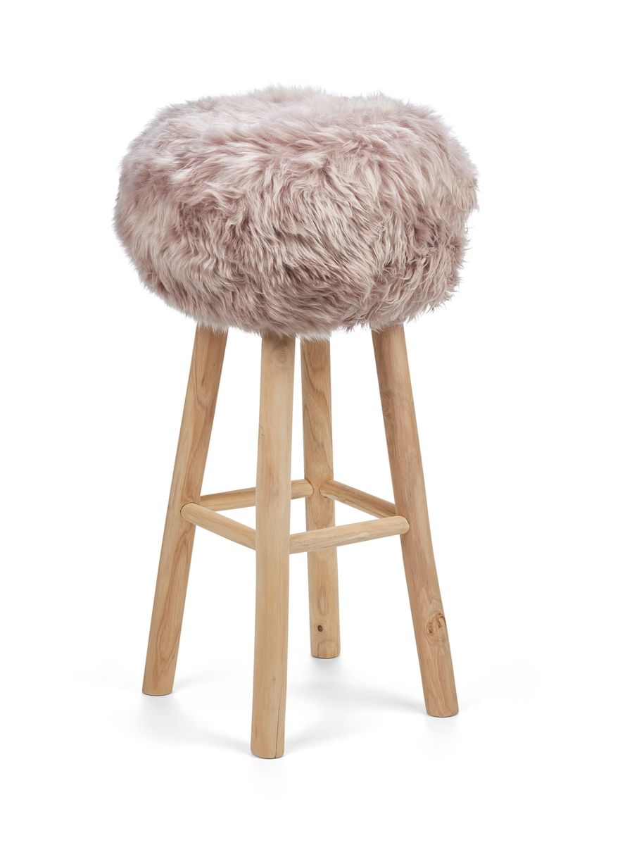 Cover for barstool/stool | Long-haired | New Zealand | D35 cm