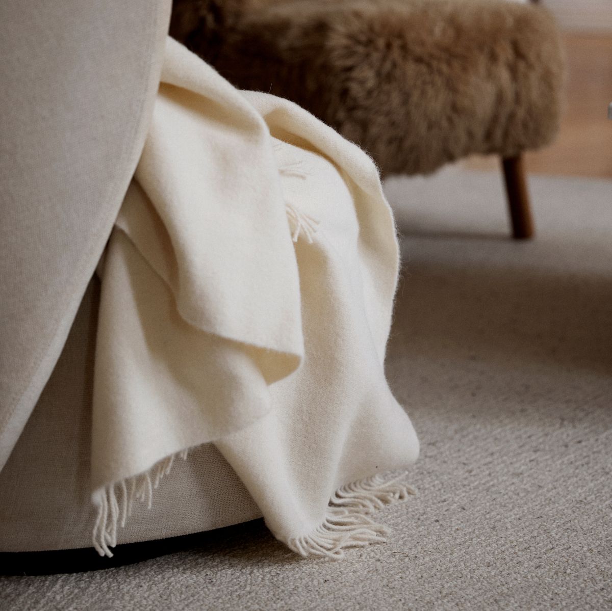Julia wool blanket | 50% alpaca wool, 50% lambswool