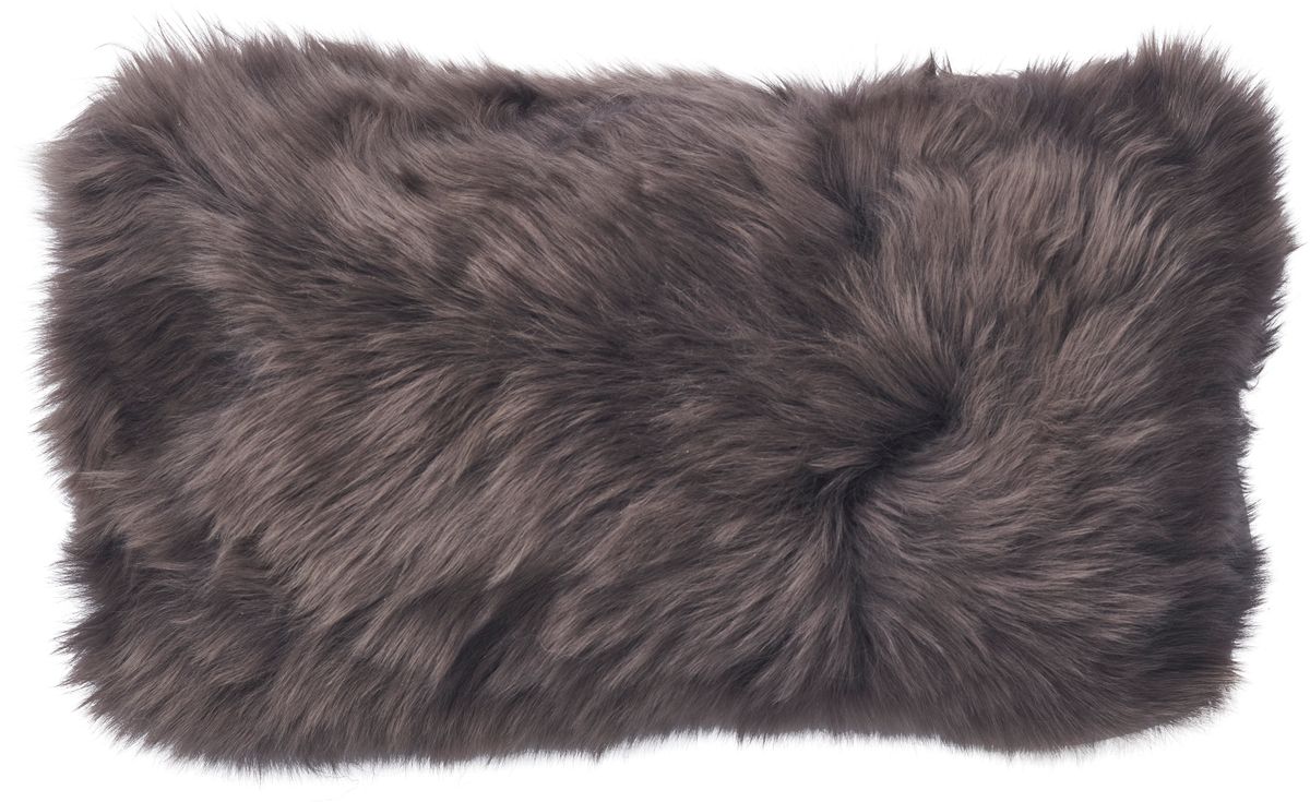 Lambskin cushion | Long-haired | New Zealand | Double Sided | 25x50 cm