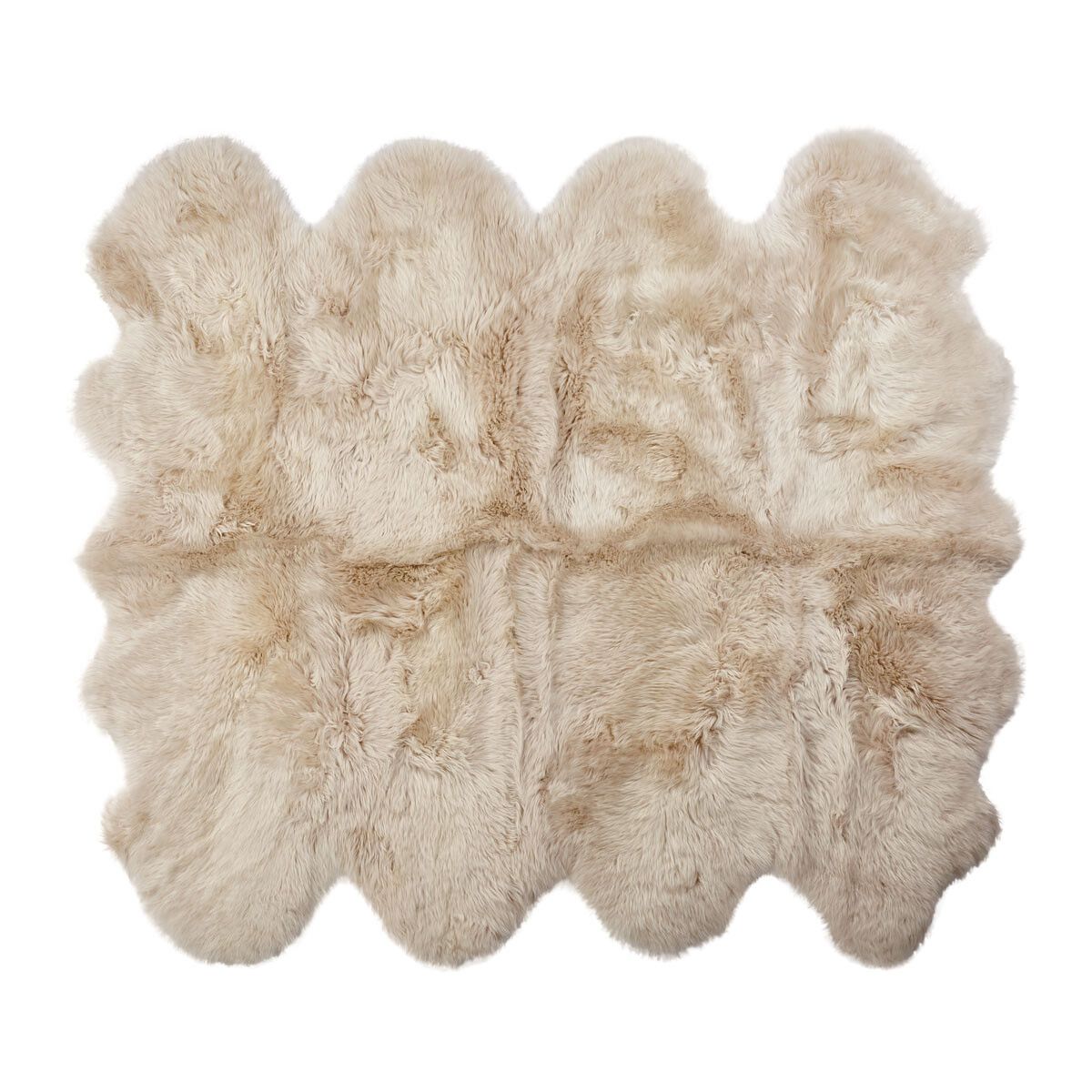 Lambskin rug | Long-haired | New Zealand | 180x214 cm