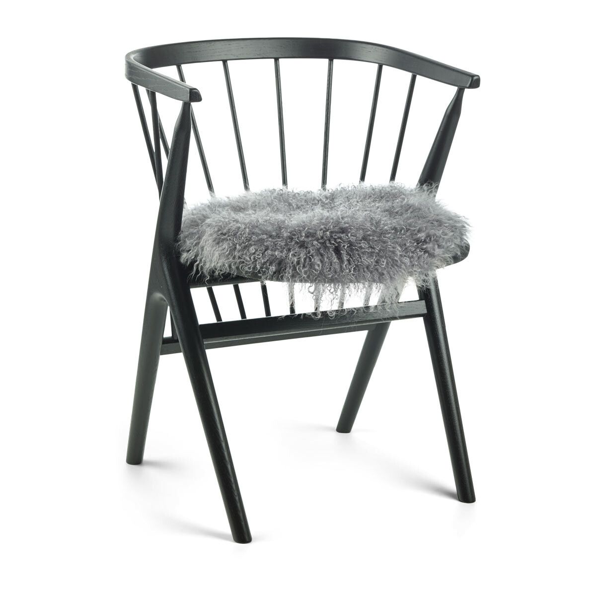 Seat cushion curled Ø38 cm