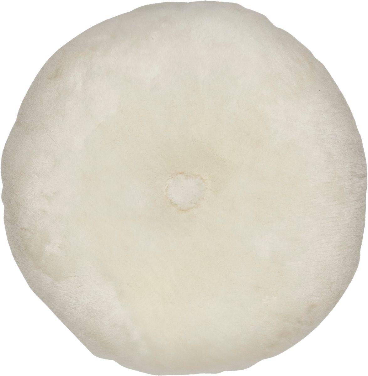 Lambskin cushion | Moccasin | Double Sided | Ø45 cm