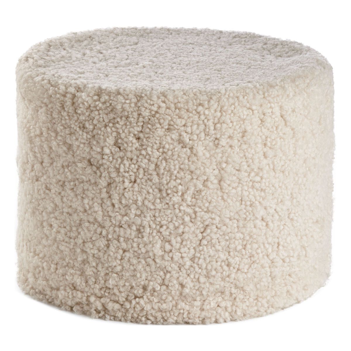 Round pouf | Short-haired | New Zealand