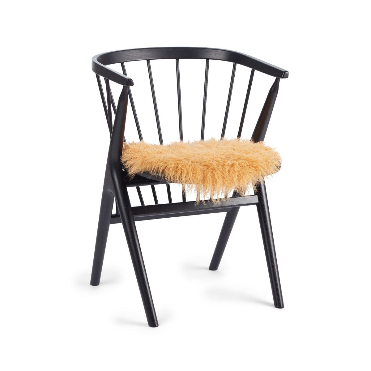 Seat cushion curled Ø38 cm