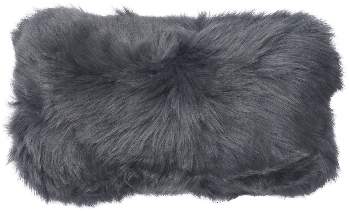 Lambskin cushion | Long-haired | New Zealand | Double Sided | 25x50 cm