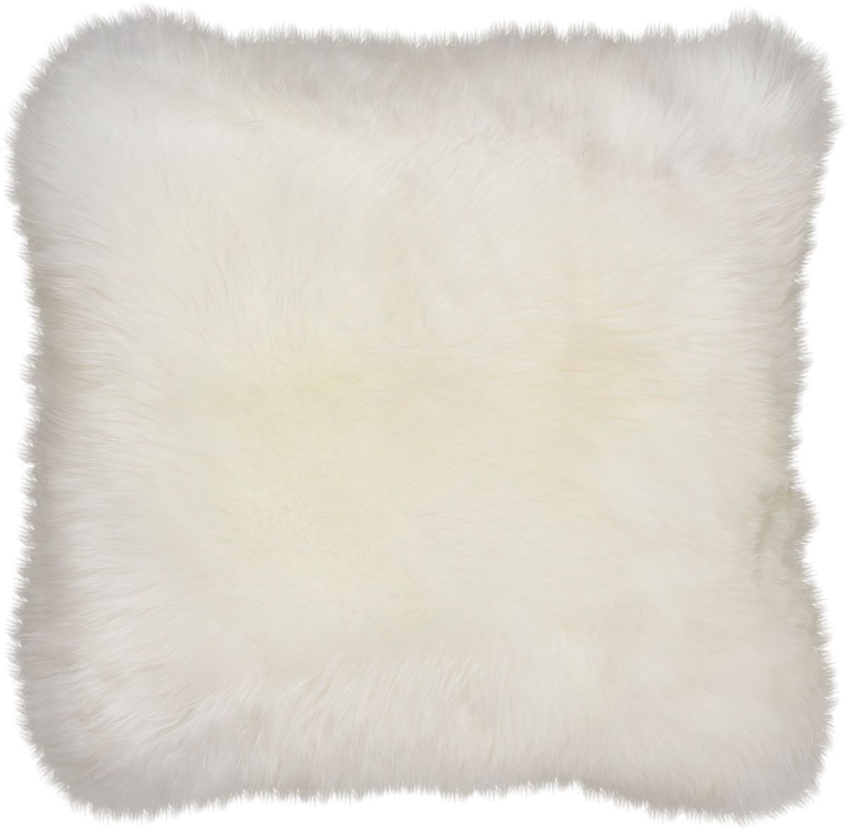 Lambskin cushion | Long-haired | New Zealand | Ladder back | 50x50 cm