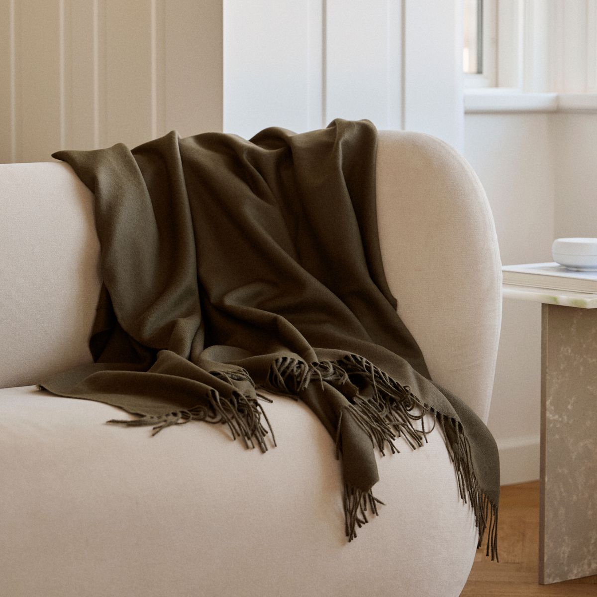 Amanda plaid | 100% baby alpaca wool