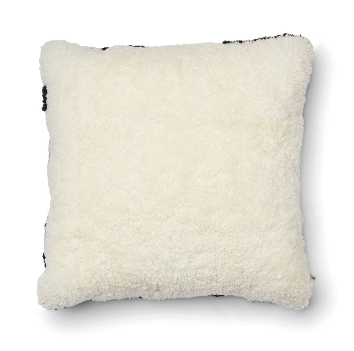 Zebra Lambskin Cushion | Short-haired | New Zealand | Double Sided | 60x60 cm