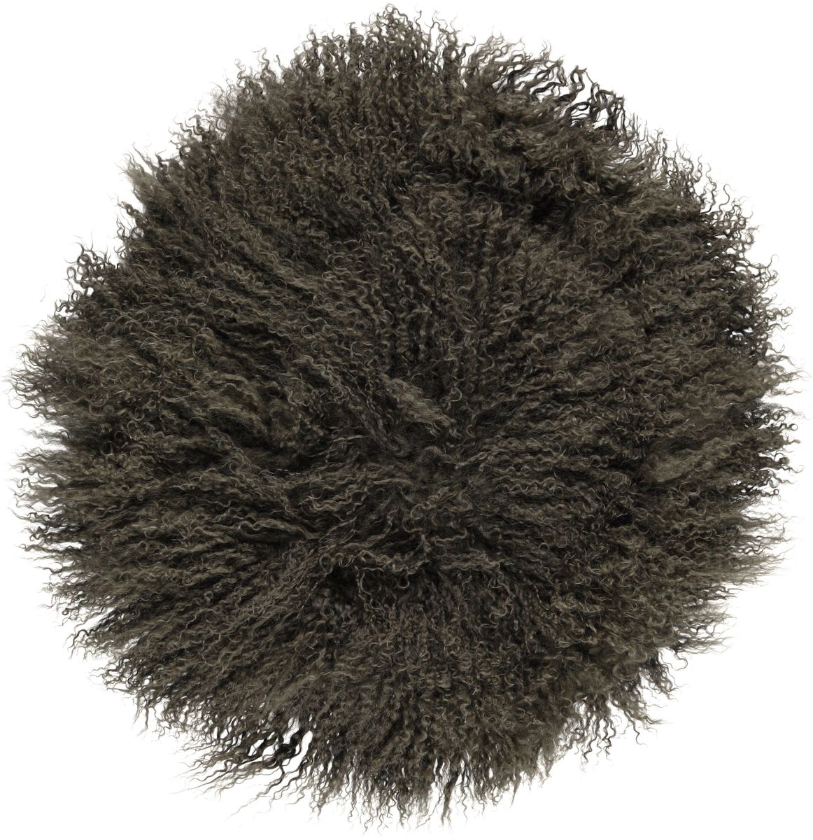Lambskin cushion | Curly | Tibet | Ø45 cm, Ø62 cm & Ø38 cm